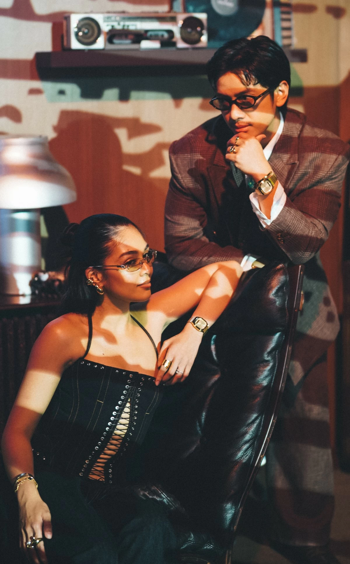 Angelique Manto and David Guison 
