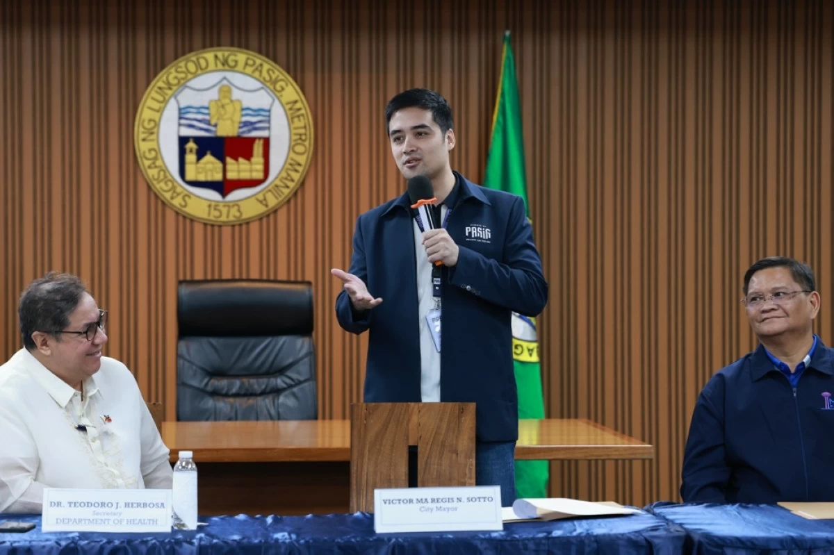 Pasig City Mayor Victor Ma. Regis N. Sotto
