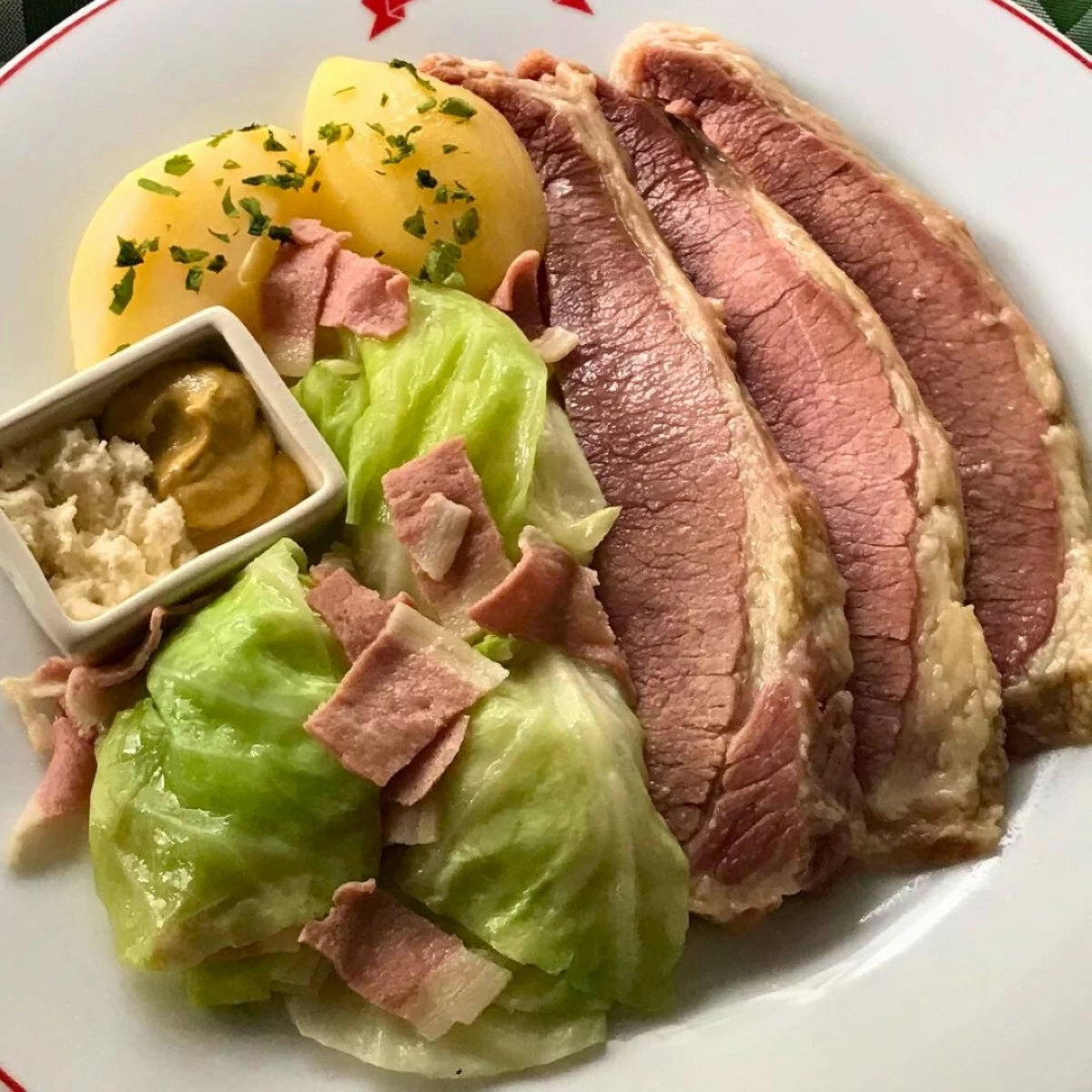 Signature Fresh Corned Beef (Photo from Old Swiss Inn Restaurant | Facebook)