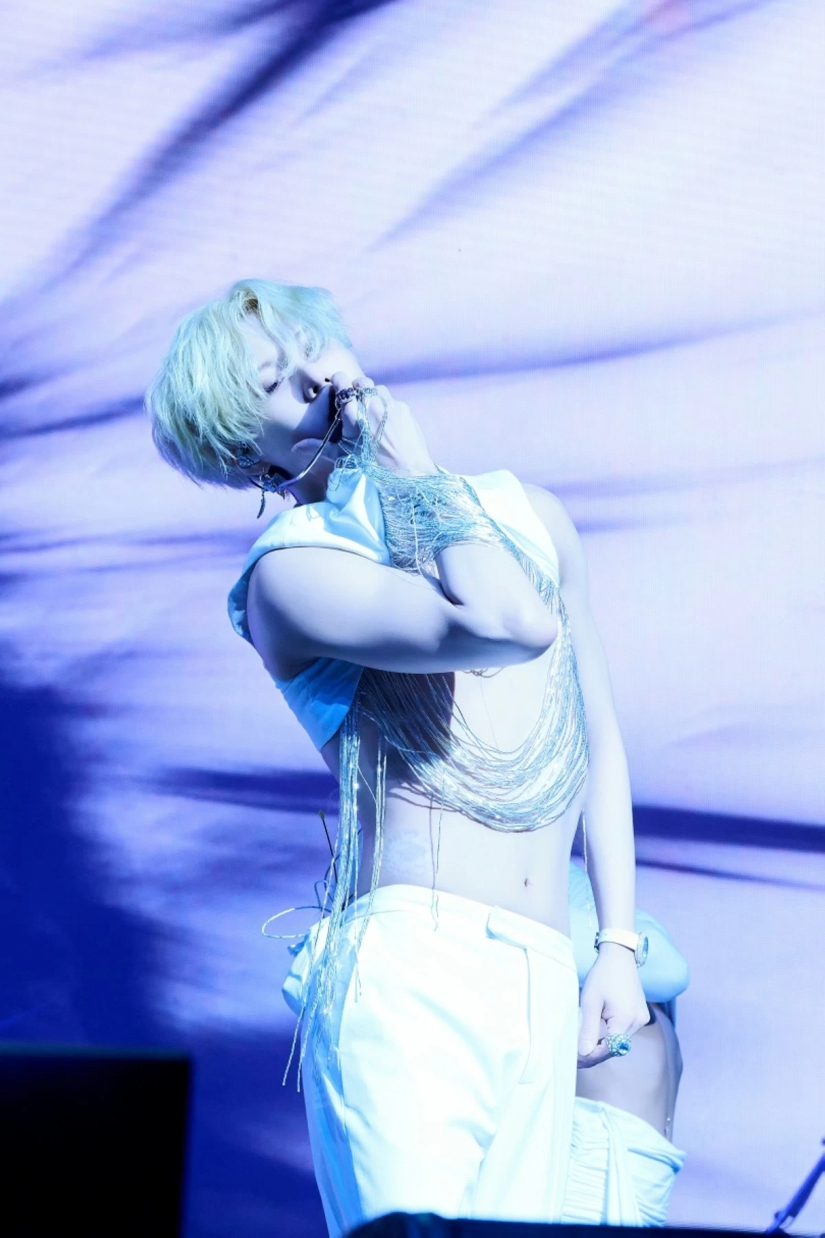K-pop artist Taemin performing at Coachella (Galaxy Corporation) 