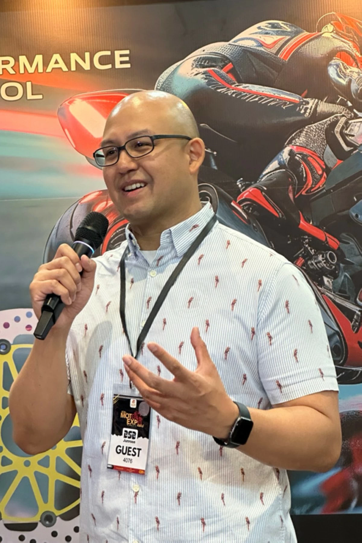 BSB Junrose President, Ian Bangayan