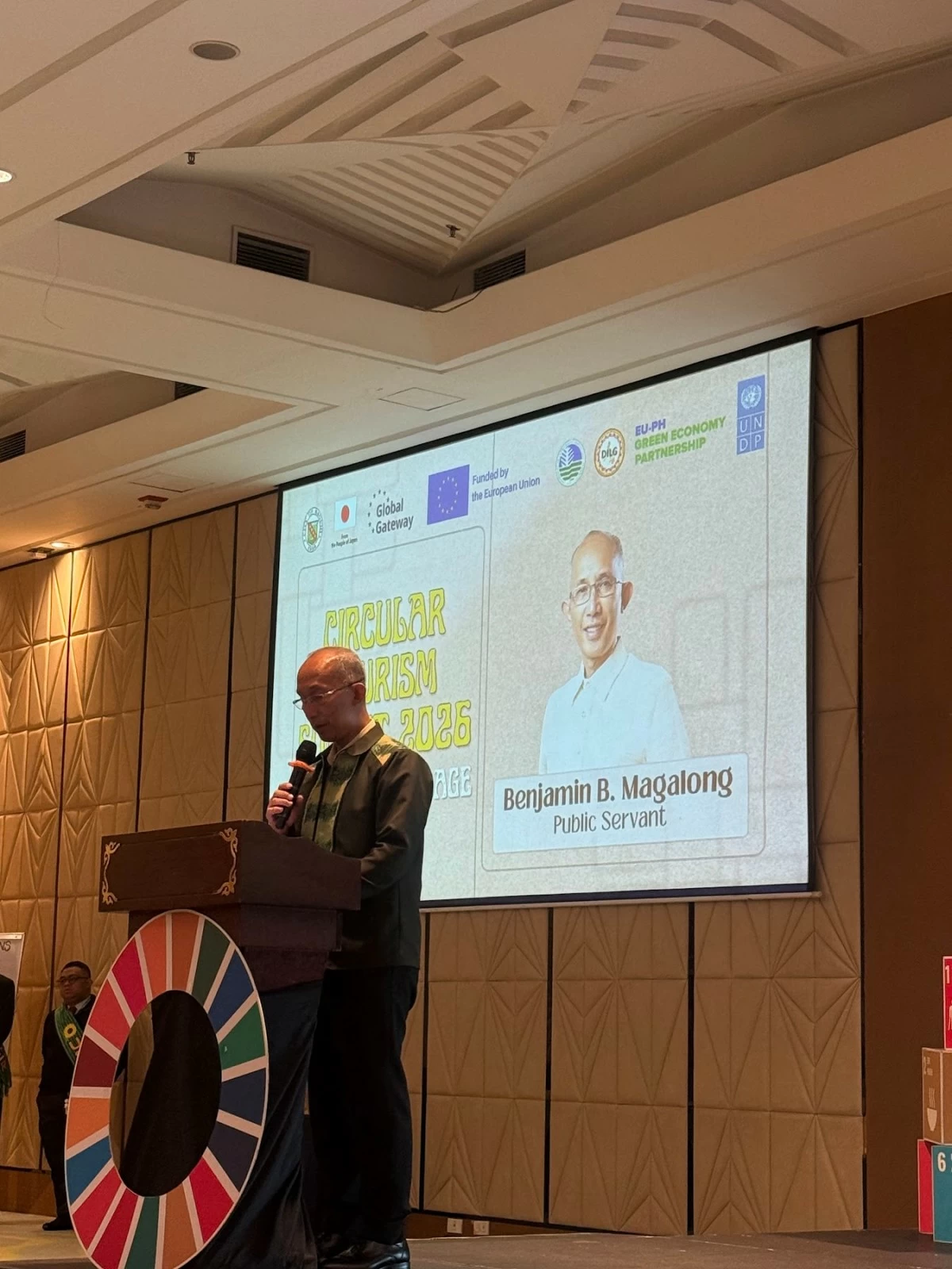 Baguio Mayor Benjie Magalong leads the summit.
