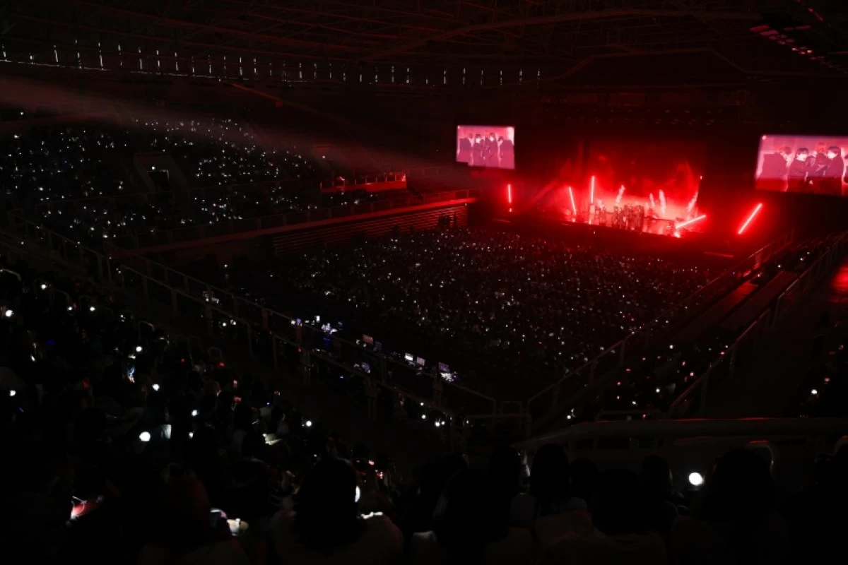 &TEAM's fan showcase in Seoul on April 21 (YX Labels) 
