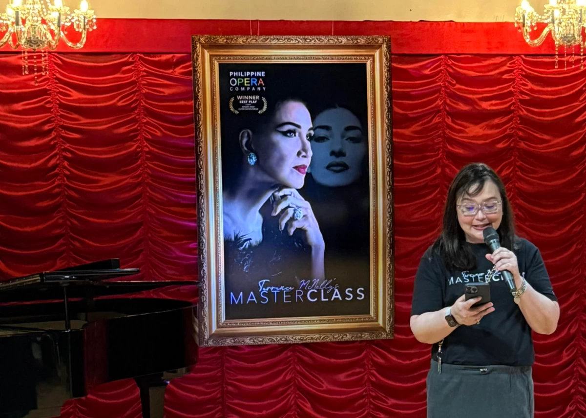 Karla Gutierrez of the Philippine Opera Company