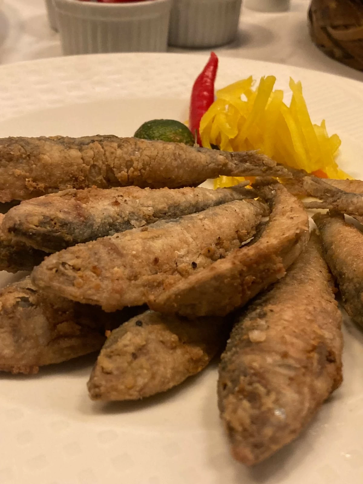 FRESH CATCH Veranda's Crispy Tawilis fresh from Taal Lake