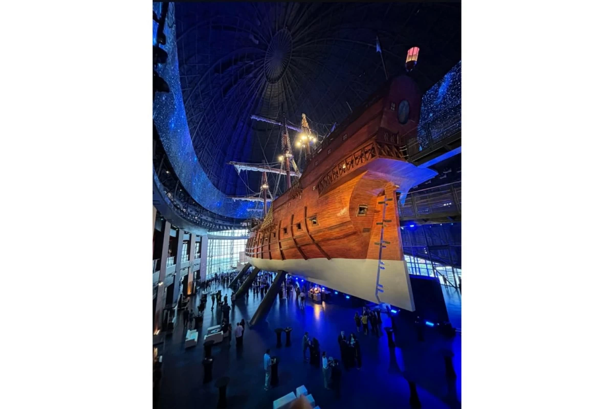 The 60-meter, full scale replica of the 17th century Galeón Espíritu Santo (Photo: Philip Cu Unjieng/Manila Bulletin)