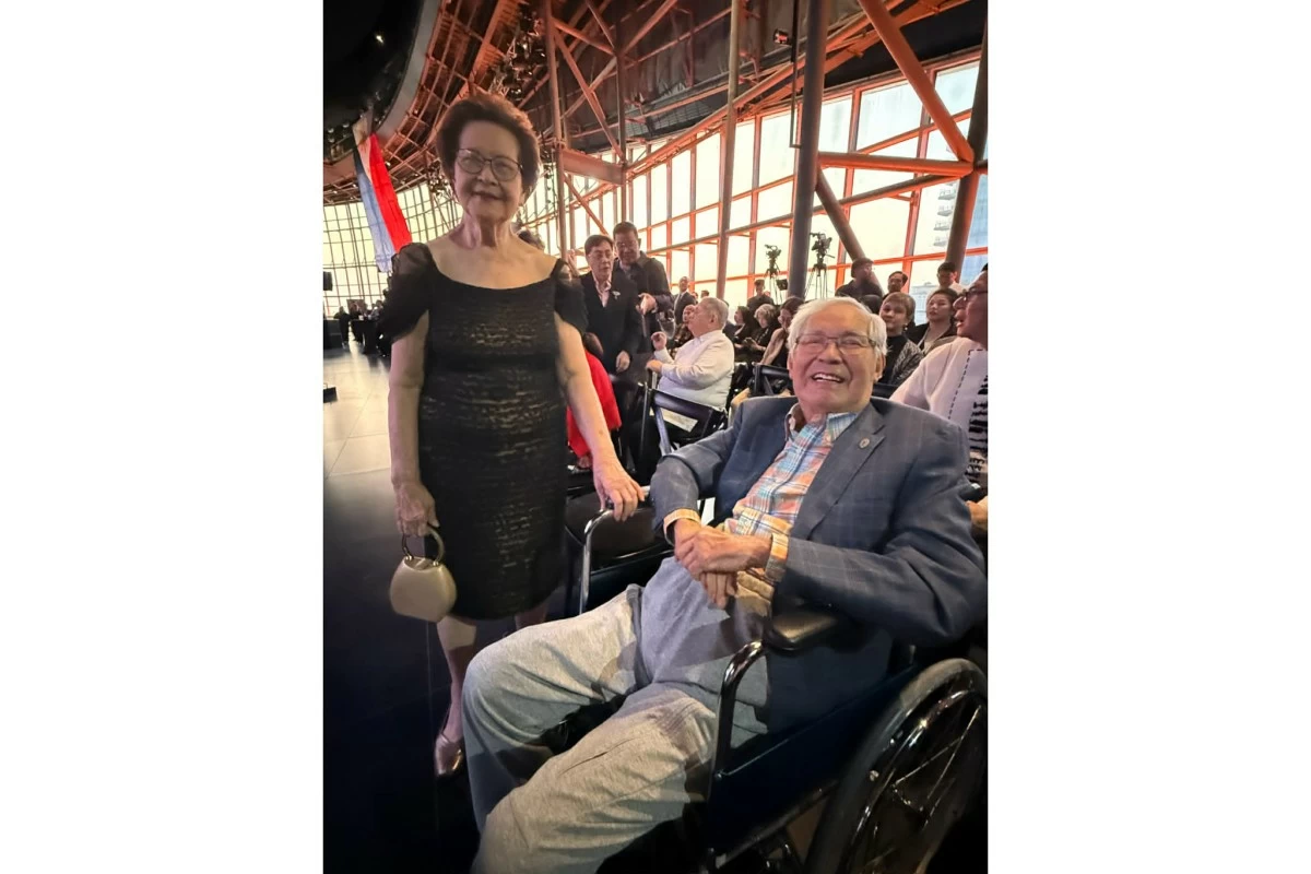 Lita Tanseco-Salinas and Ambassador Carlos Salinas (Photo: Philip Cu Unjieng/Manila Bulletin)