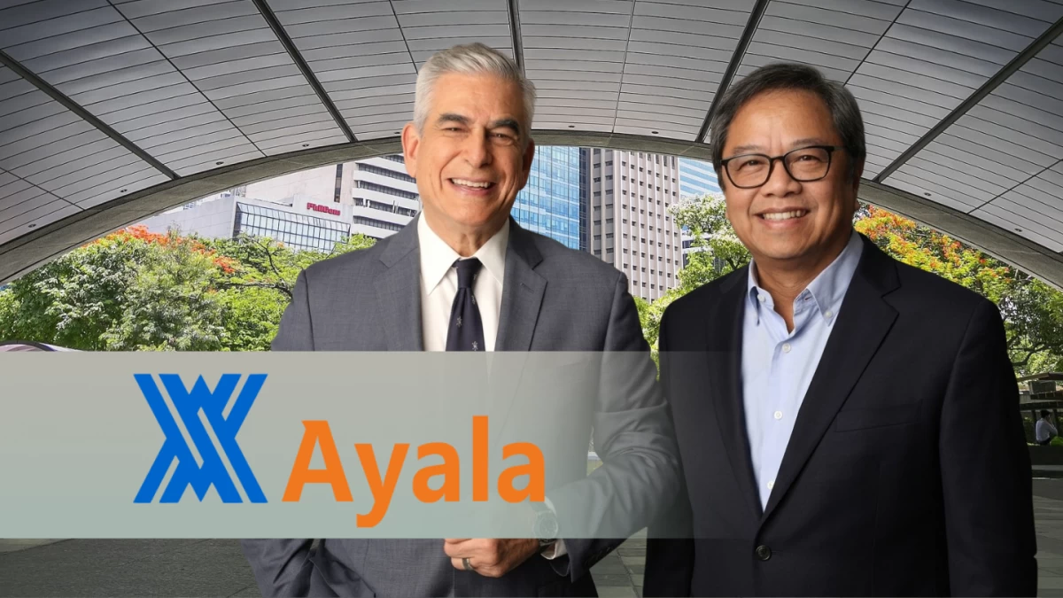 Jaime Augusto Zobel de Ayala and Cezar P. Consing