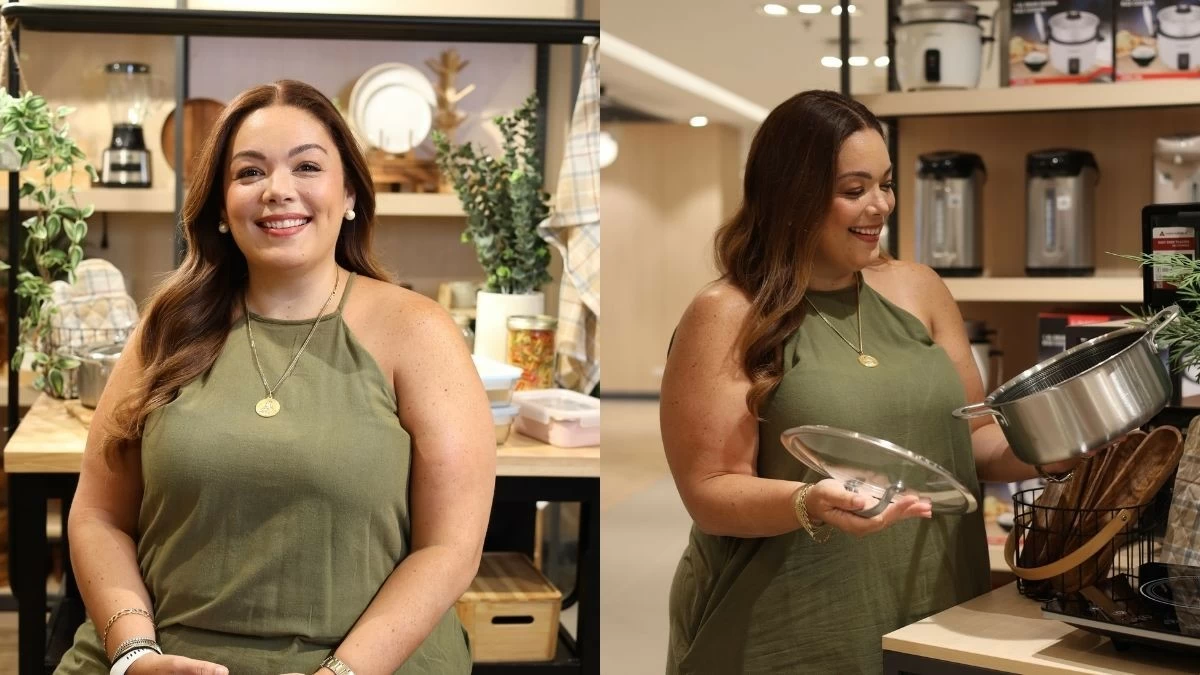 Geri Lamata of Baba's Bites focuses on everyday kitchen habits that help manage heat and energy use. (Photo: SM Home)