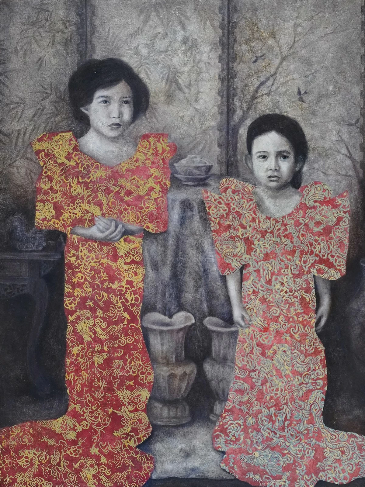 'INTROSPECTION,' oil on canvas, 48x36 inches, 2018