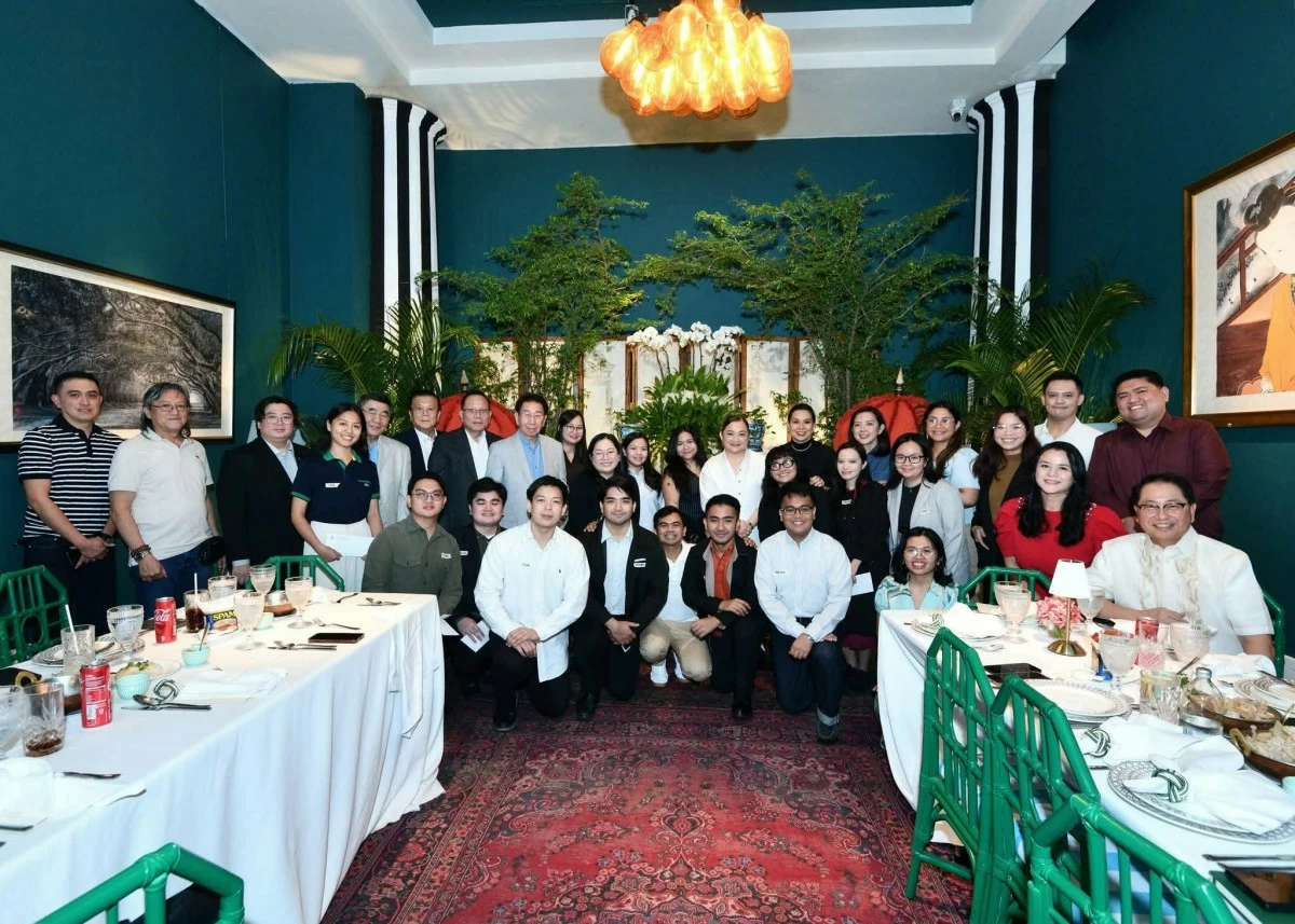 Representatives from partner organizations lead the turnover of scholarship support and education assistance programs during a ceremony held in Binondo, Manila, benefiting students from UP Law and other public education initiatives.