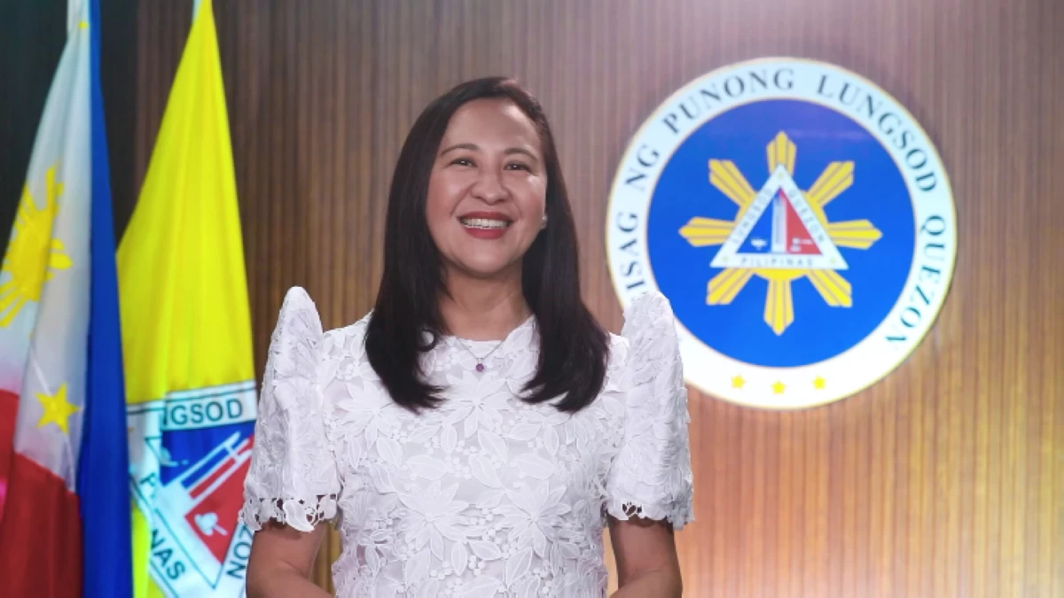 Mayor Joy Belmonte of the Quezon City Government 
