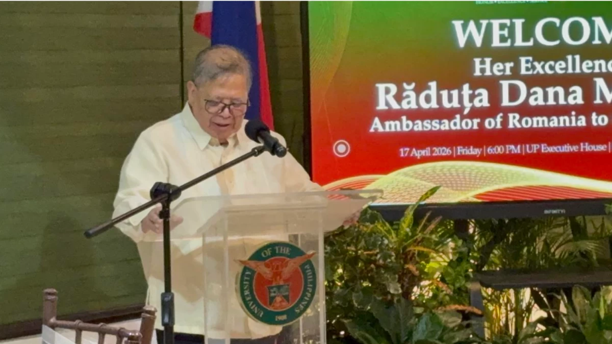 Judge Benjamin Turgano, President and CEO of the Natural Resources and Development Corporation,
acknowledged Ambassador Matache’s role in advancing academic and intellectual exchange between Romania and the Philippines during his welcome remarks