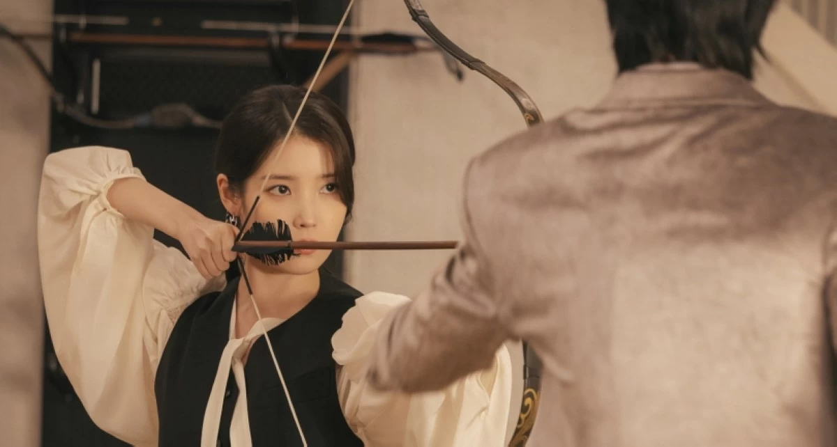 IU and Byeon Woo-seok in 