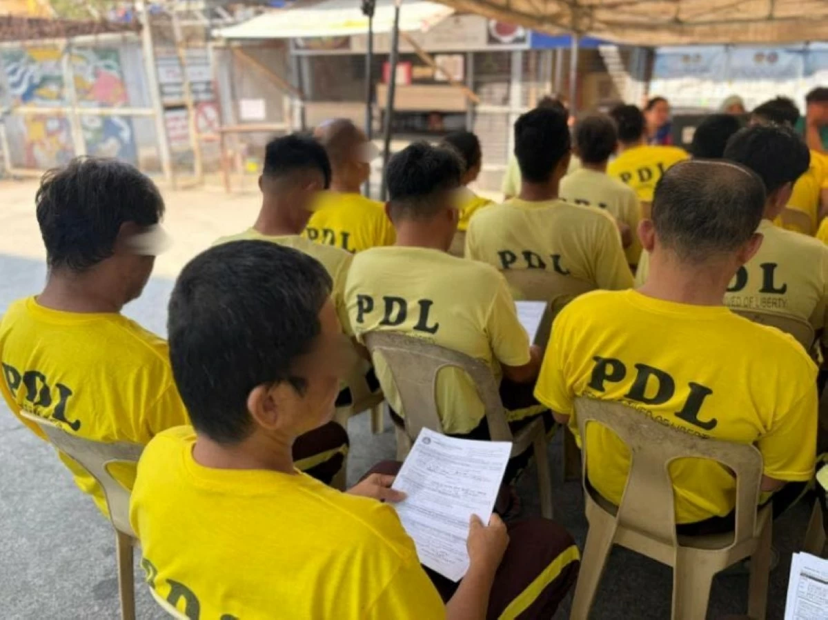 Voter registration for persons deprived of liberty conducted by the Comelec-Taguig office (Photo from Comelec-Taguig office on Facebook)