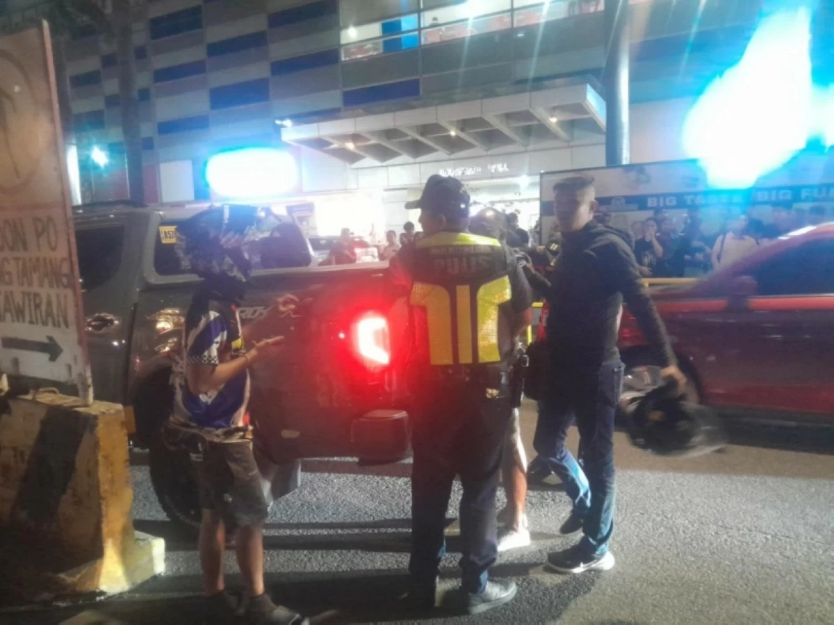 The traffic incident (Photo from SPD)