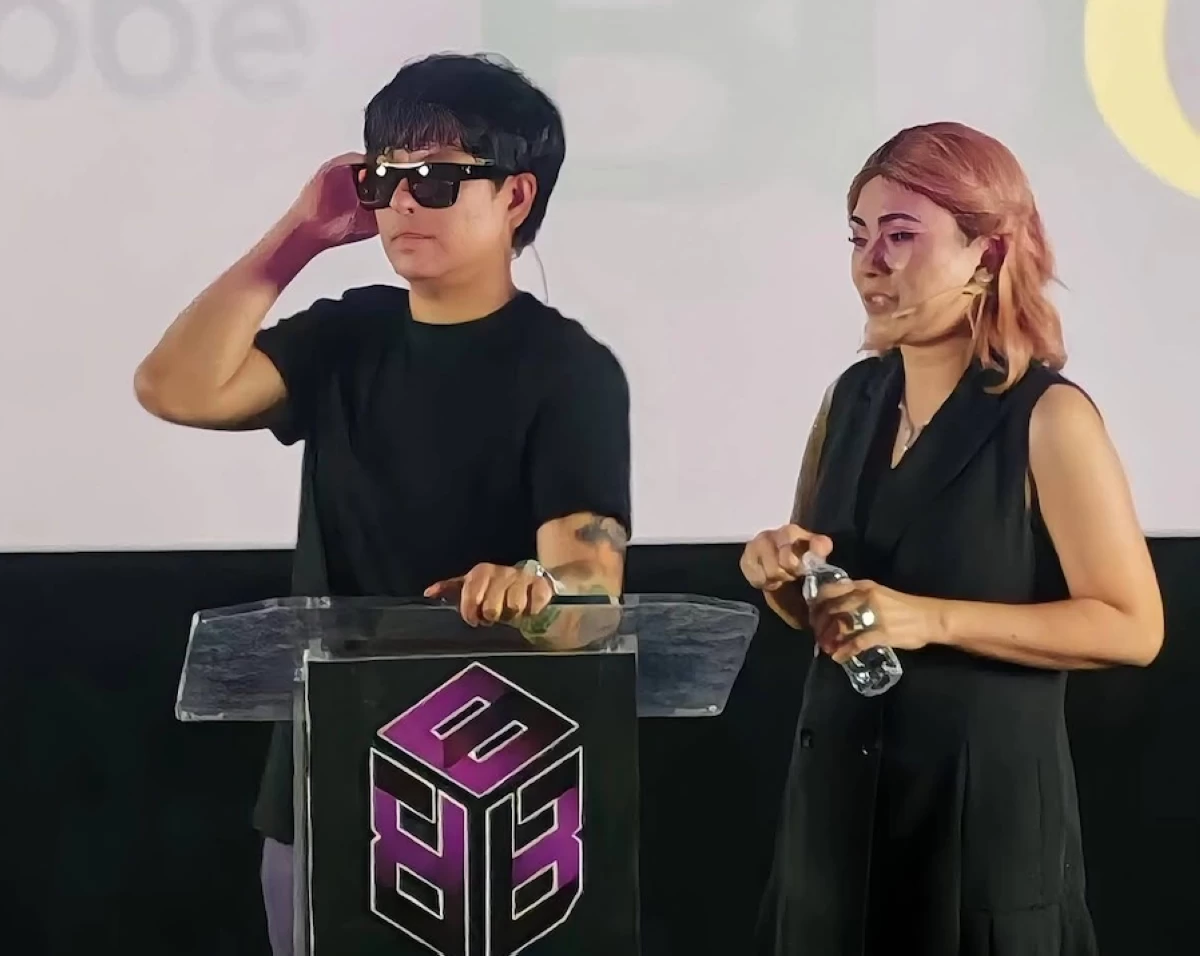 Louie and Grace Cristobal of Blvck Entertainment 