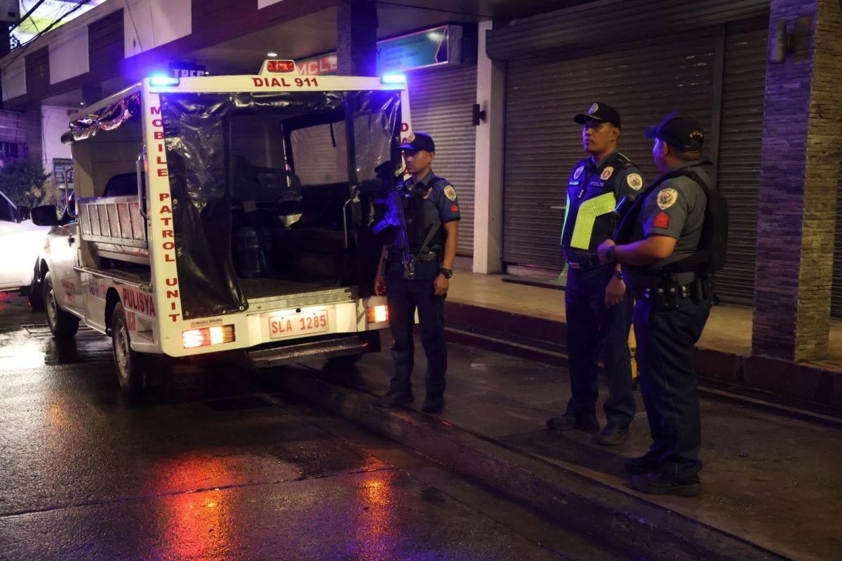 POLICE on patrol in Davao City. (DCPO FB)