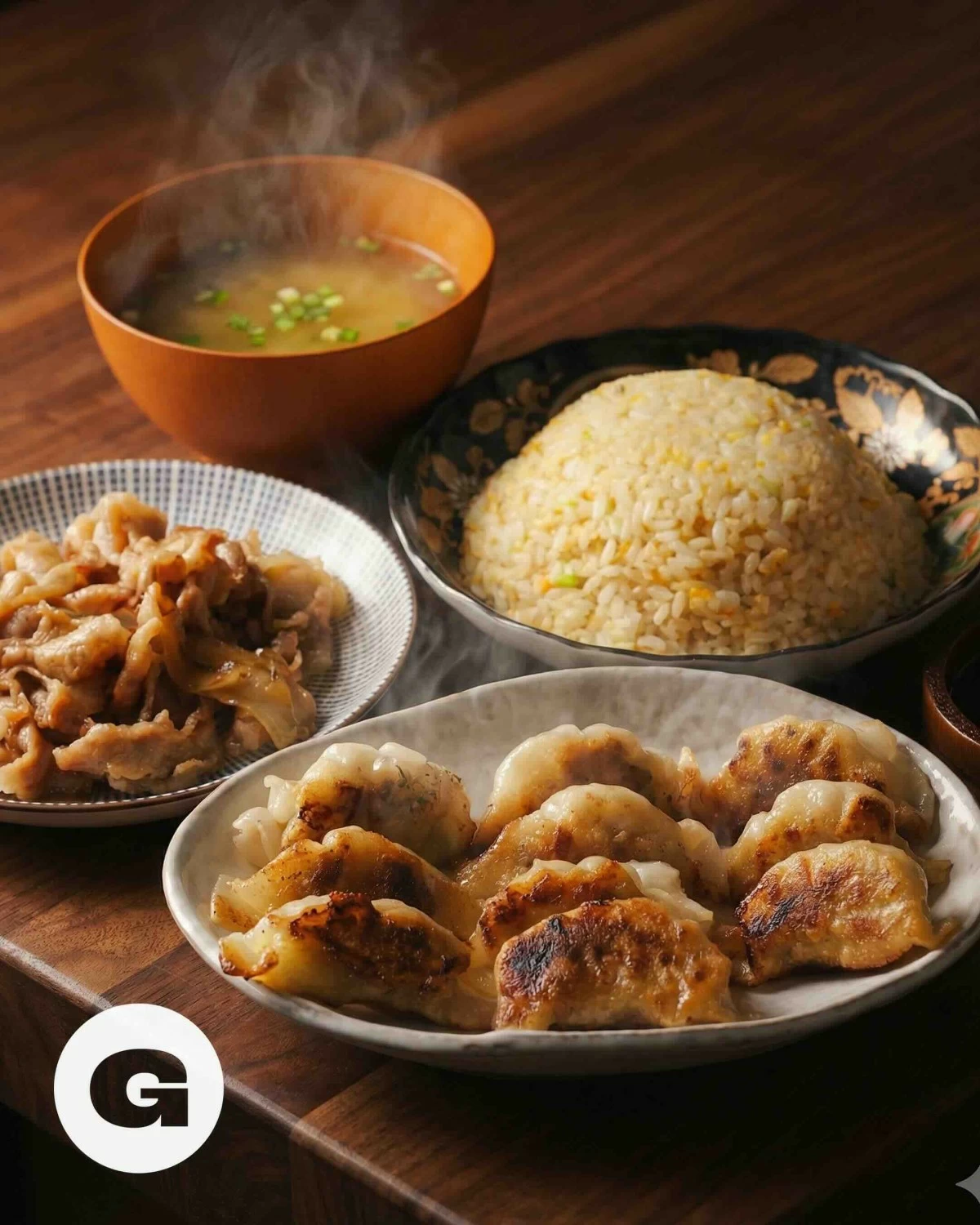 Gyoza lunch set (Photo: Izakaya Geronimo)