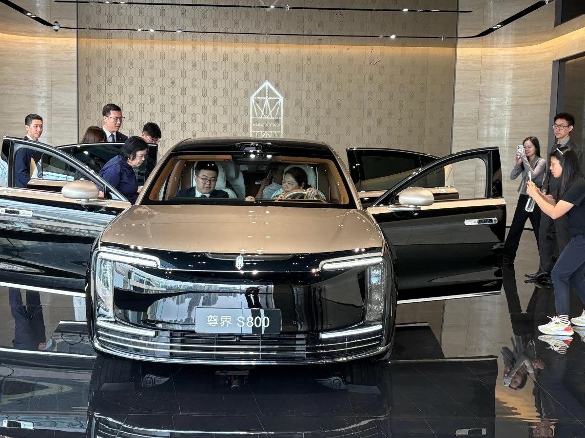 Huawei cars exude a sense of luxury, defined by their sleek lines and sophisticated design. (Photo: Badette M. Cunanan/Manila Bulletin)