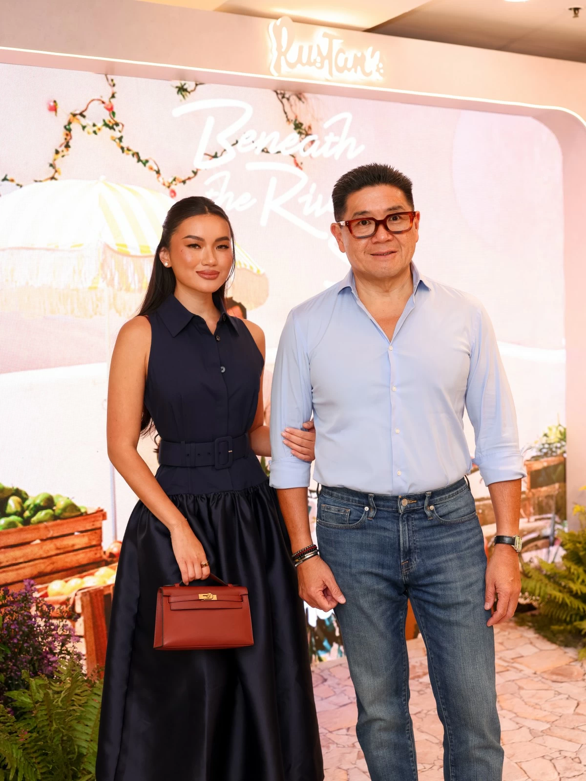 Nikki Huang and Anton Huang, president and CEO of Rustan Commercial Corporation (Photo: Rustan's)