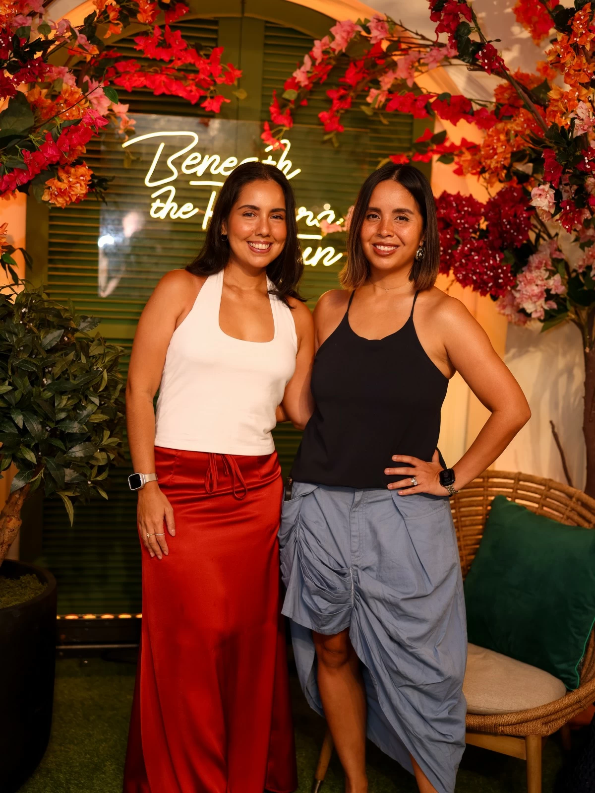 Lesley Rivero and Sam Valenciano (Photo: Rustan's)
