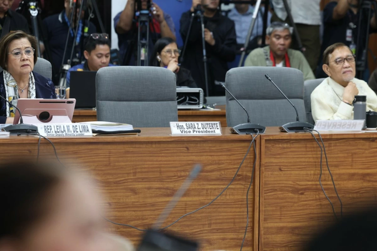 Vice President Duterte's empty chair (House of Representatives)