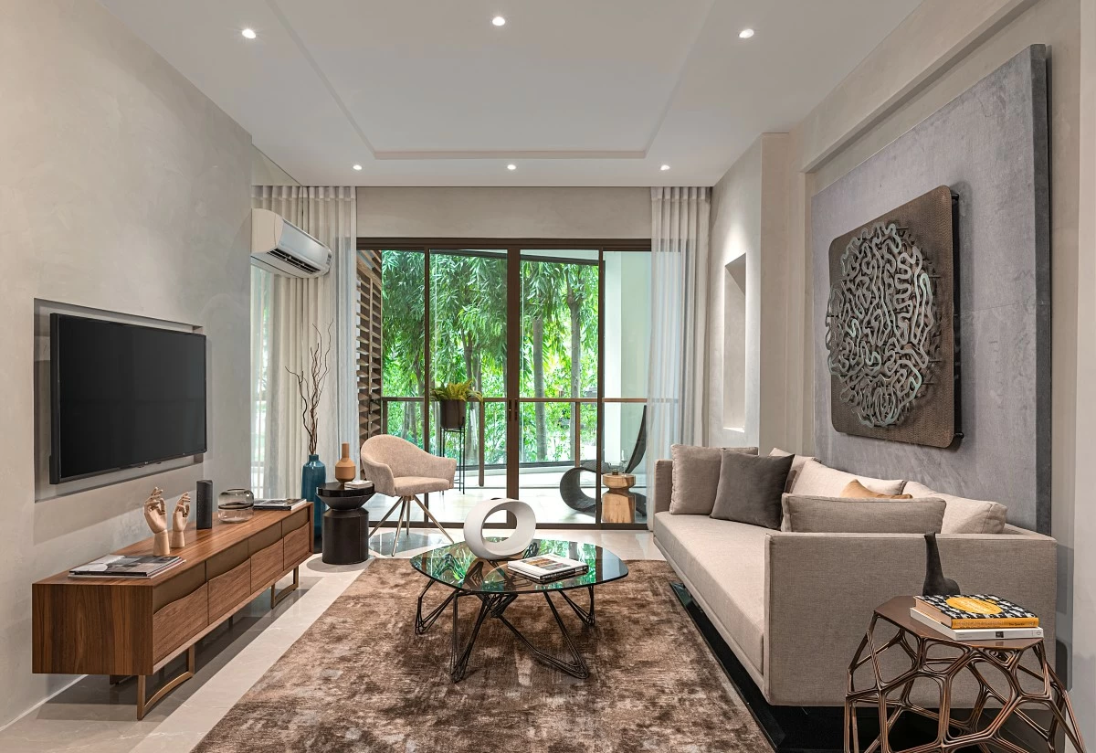 Two Botanika's model unit with space planning designed in collaboration with New York-trained interior designer Tina Periquet at Laguna Heights Drive, Filinvest City, Alabang (Photo: Filigree)
