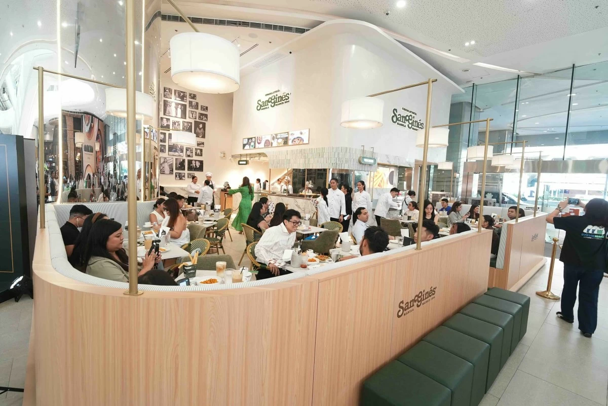 Guests fill the San Ginés Manila space at the opening (Photos: San Gines Manila)