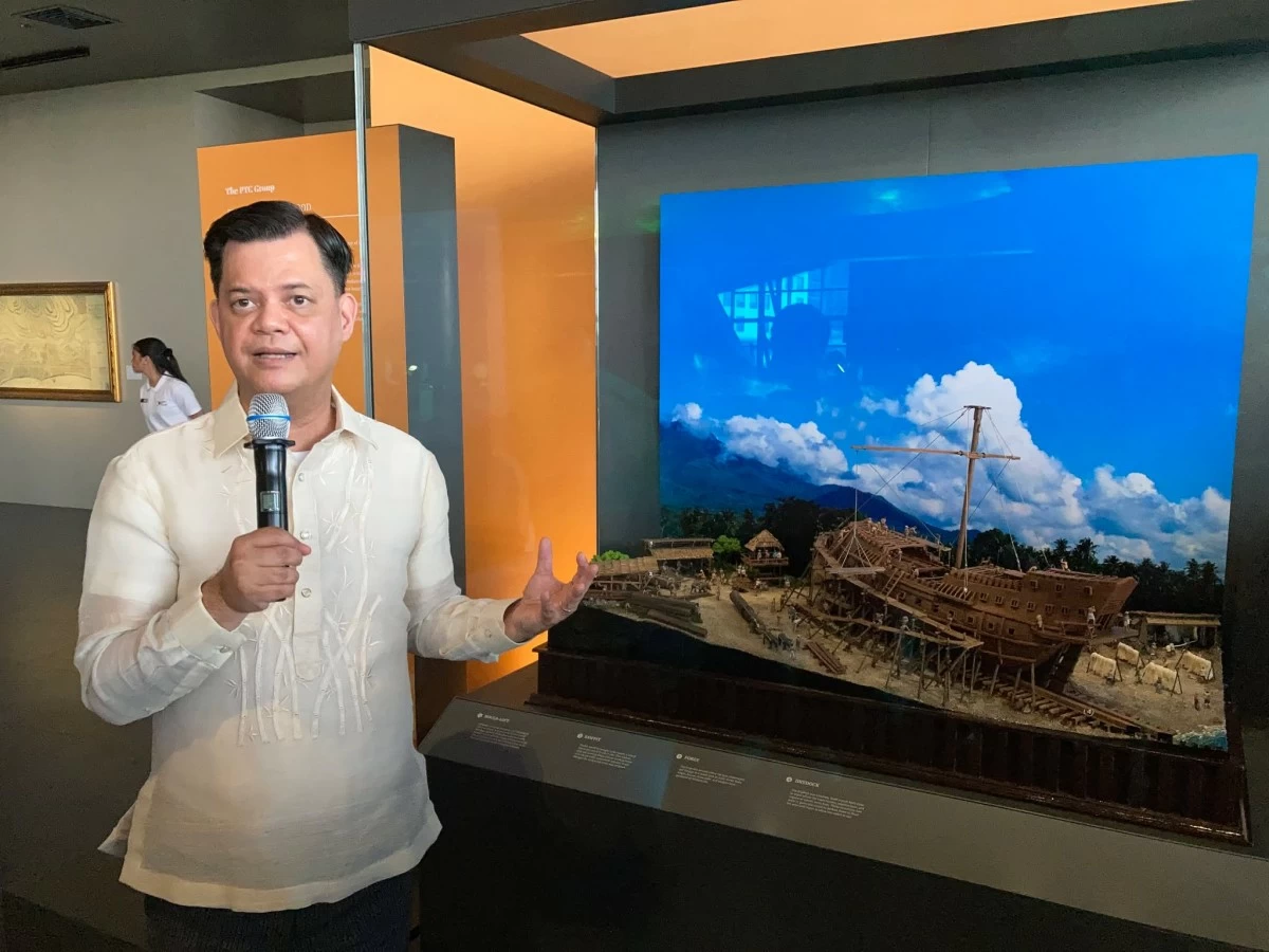 LEGACY WE BUILT Museo del Galeón executive director Manolo Quezon shares how Filipinos helped make galleons. (Photo: Poch Eulalia | Manila Bulletin Lifestyle)