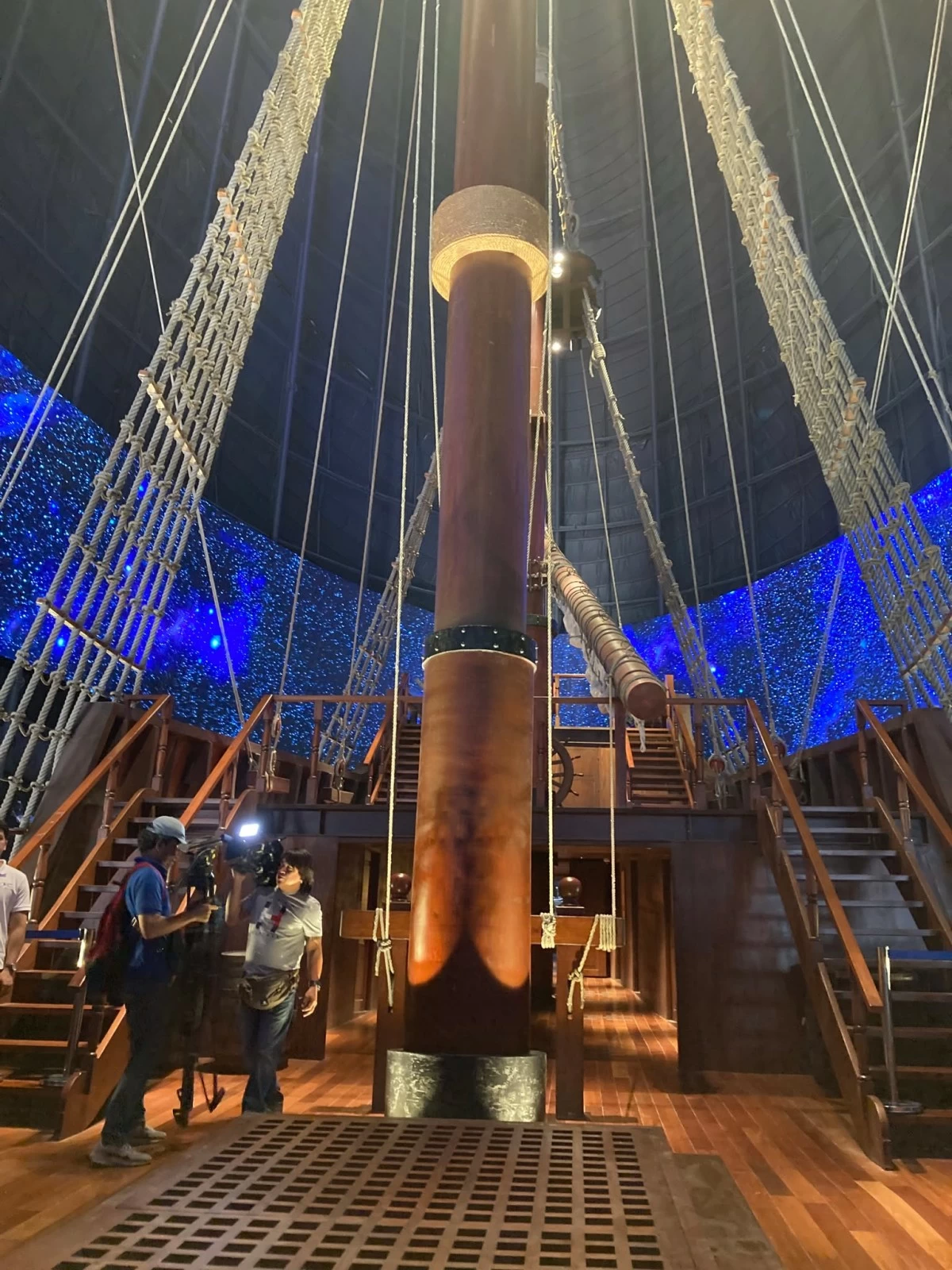 FULLY IMMERSED Museum visitors can step inside the ship to feel what it was like to be a passenger aboard the Espiritu Santo. (Photo: Poch Eulalia | Manila Bulletin Lifestyle)