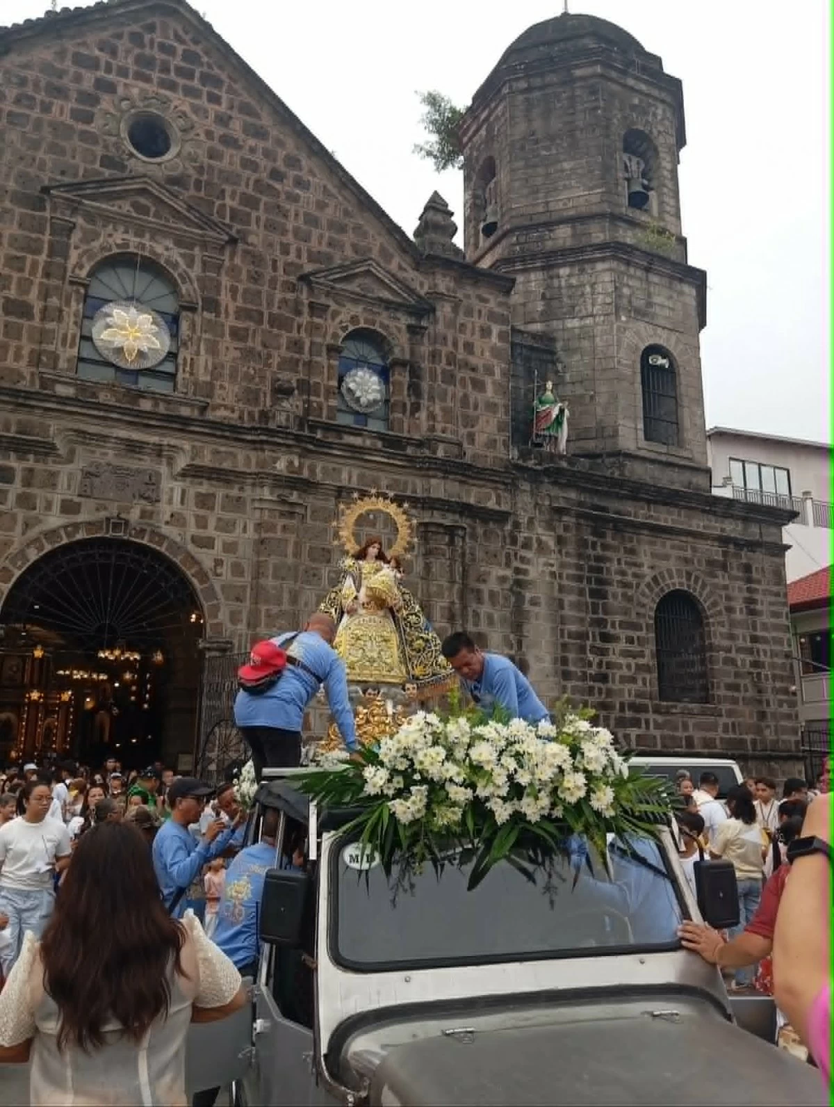 Saint Ursula Parish Church in Binangonan (photo by Nel Andrade)