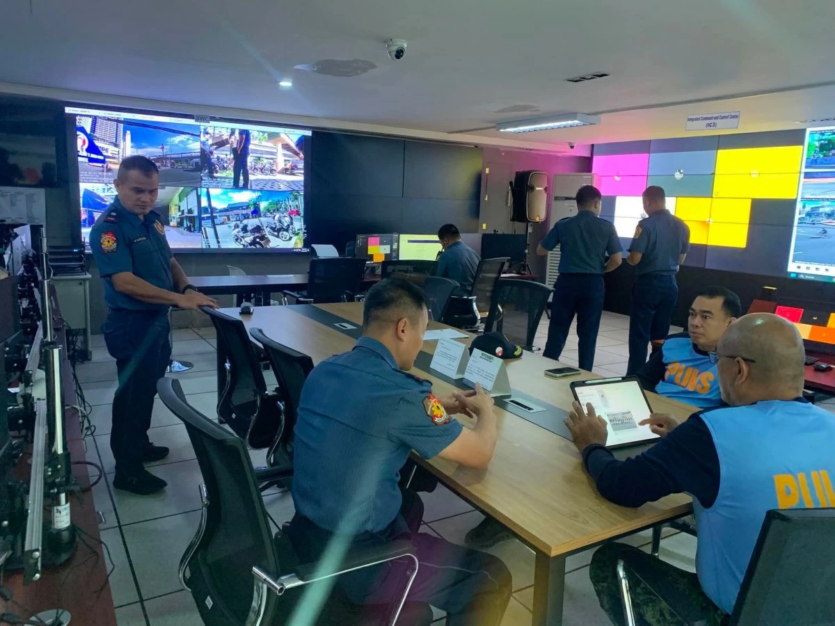 The Quezon City Police District (QCPD) monitored the Labor Day rally in line with the 124th Labor Day celebration on May 1, 2026, from the District Tactical Operations Center (DTOC) at Camp Karingal, Quezon City, ensuring real-time oversight of activities at Welcome Rotonda, Barangay Don Manuel. (Photo courtesy of QCPD)