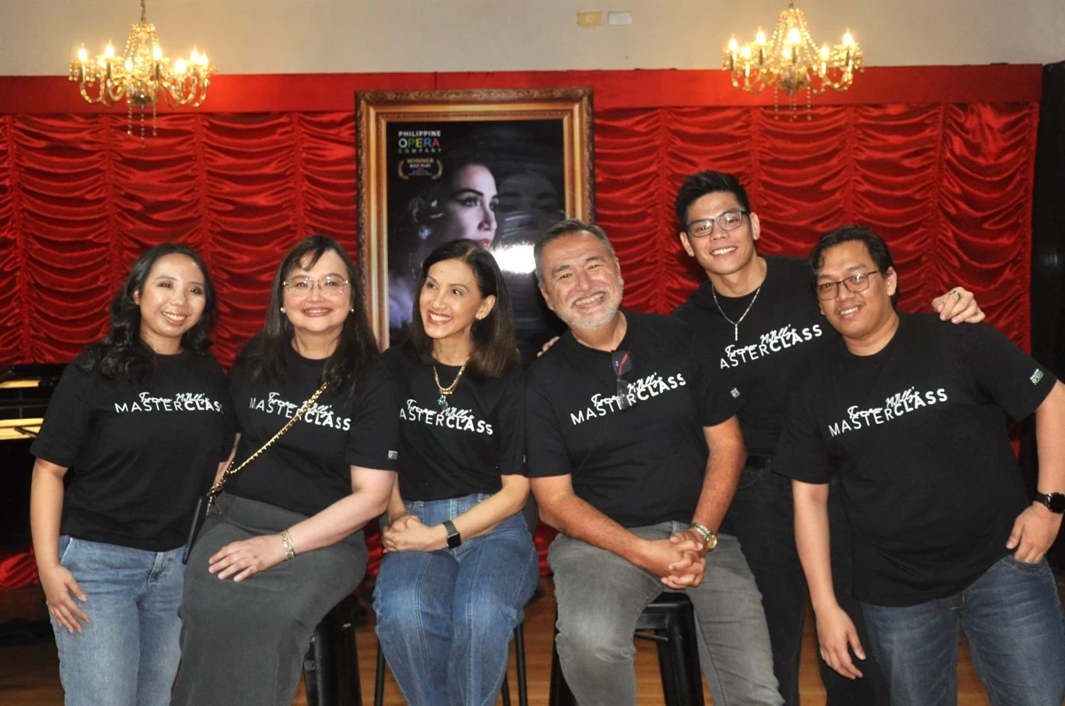 MINDS BEHIND THE ‘MASTERCLASS’ (From left) Alexandra Bernas,
Karla Gutierrez,  Menchu Lauchengco-Yulo, Jaime Del Mundo, Arman Ferrer, and Louie Angelo Oca