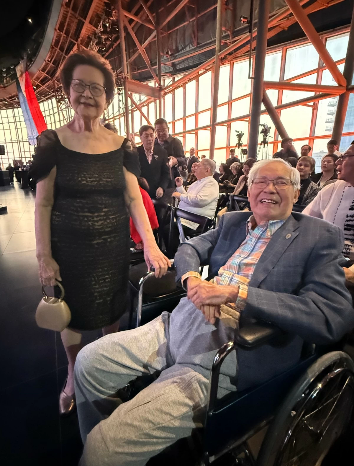 Ambassador Carlos Salinas, and Mrs. Lita Tanseco-Salinas. The ambassador is chairman of the Museo de Galeón Foundation. 