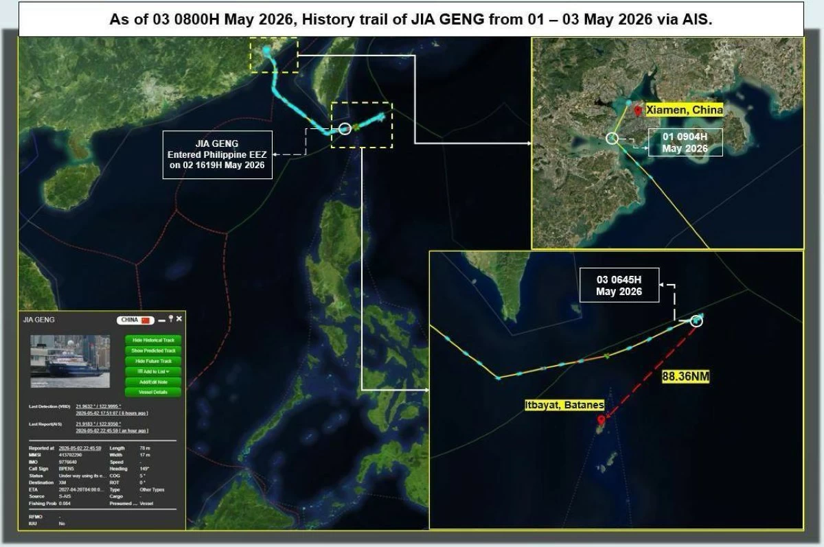(Courtesy of PCG spokesperson for WPS, Rear Admiral. Jay Tarriela)