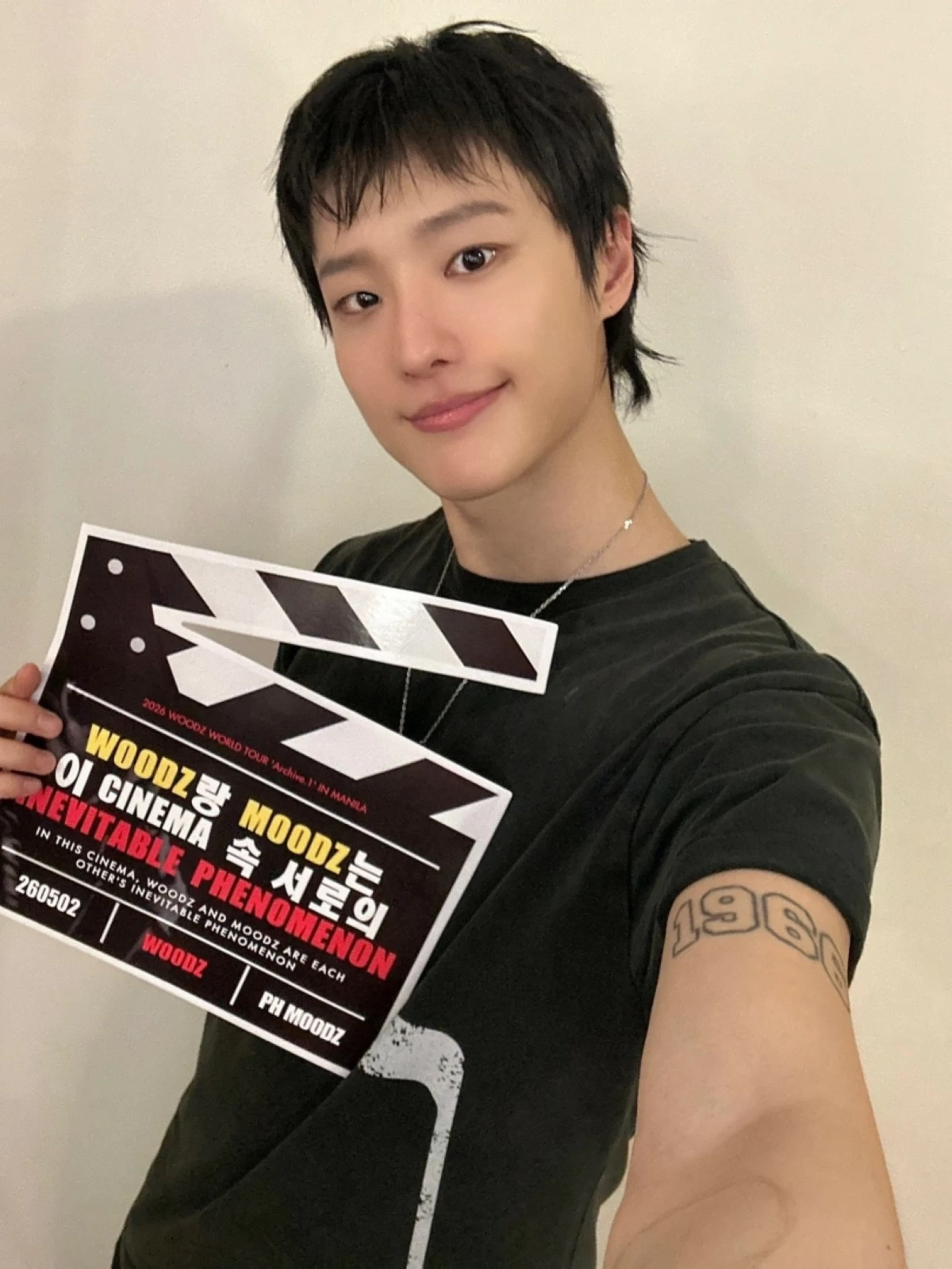 Korean singer Woodz in Manila (X)