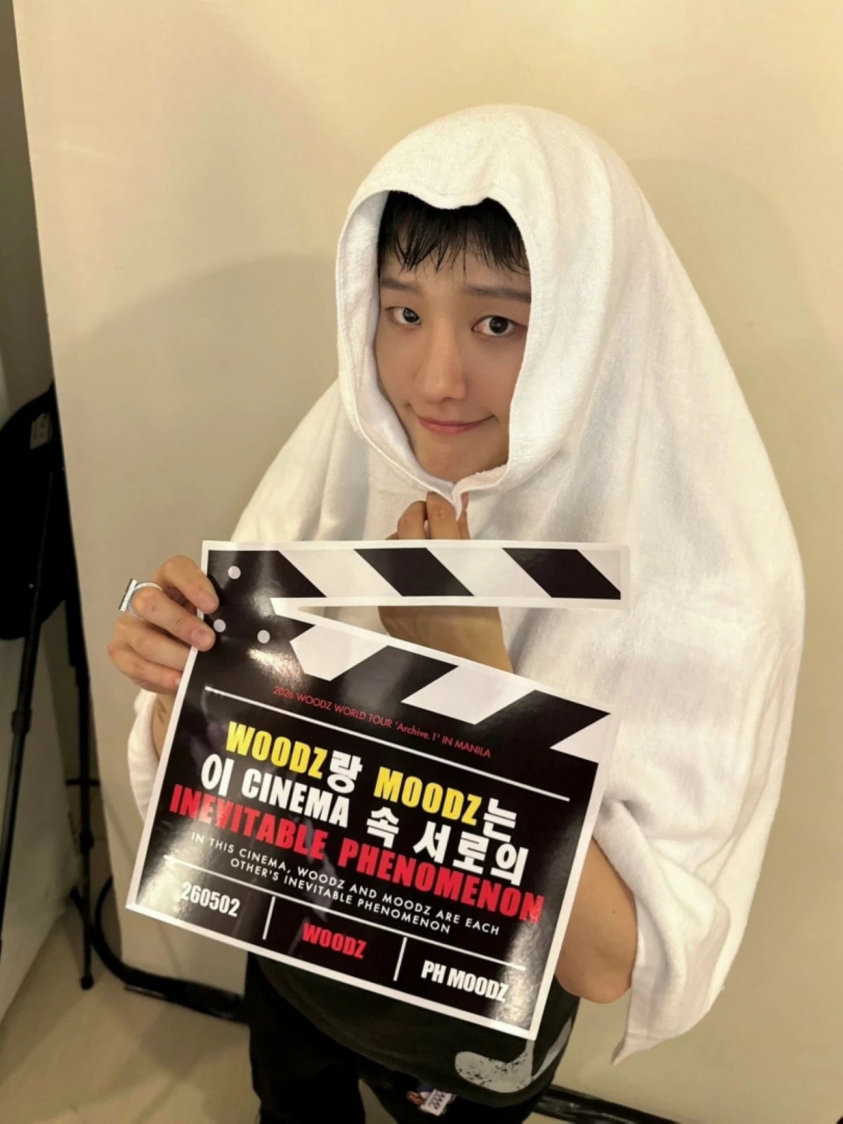 Korean singer Woodz in Manila (X)