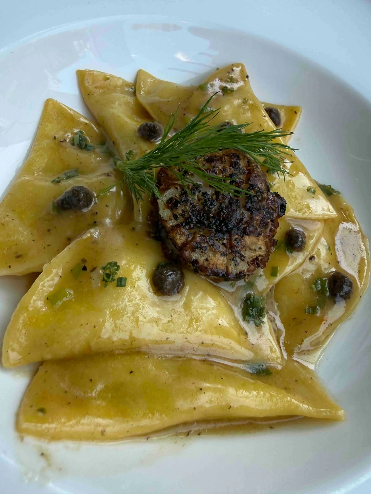 Ravioli Demi-Luna (Photo: Philip Cu-Unjieng)
