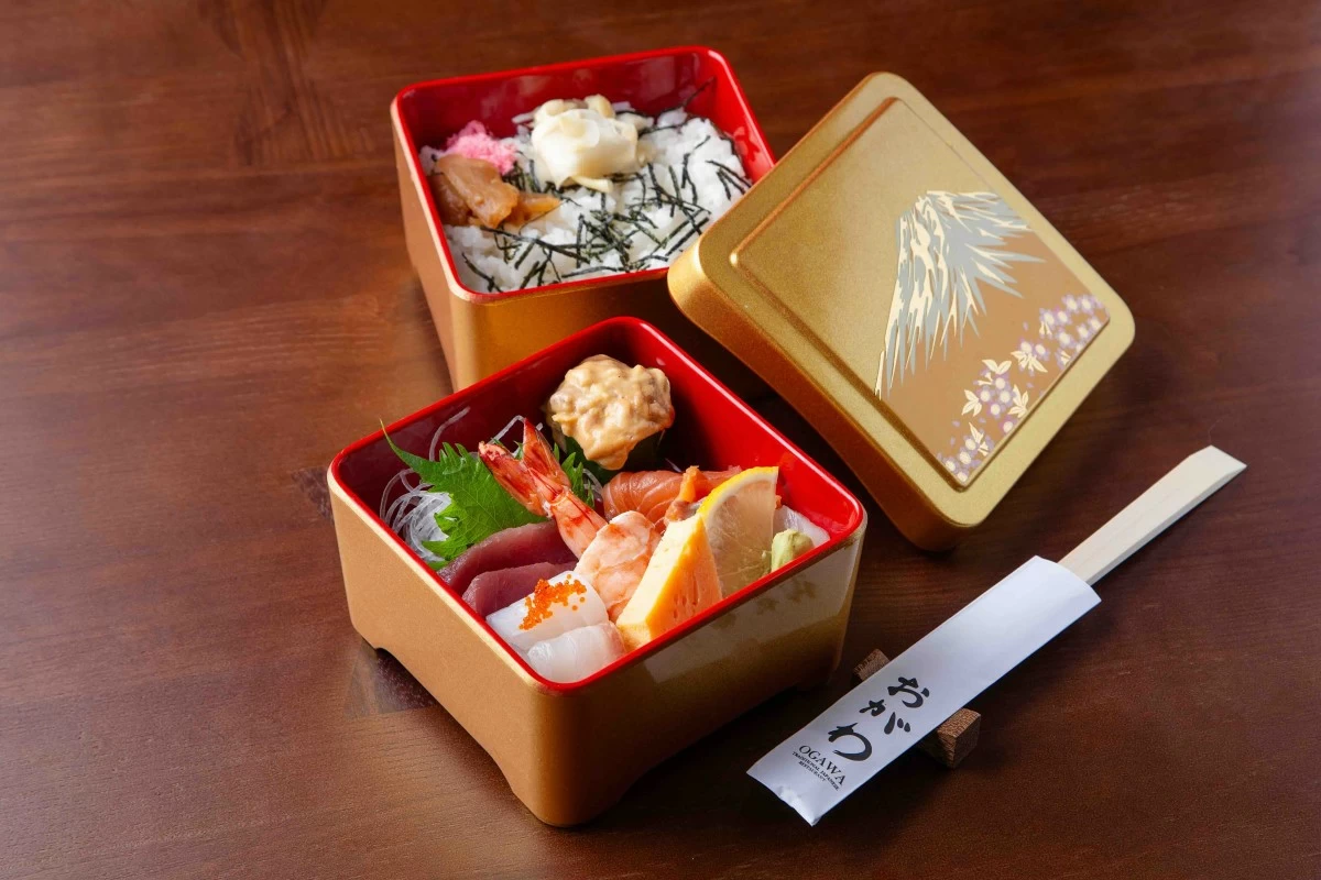 Kaisen Chirashi Sushi Zen Bento (Photo: Ogawa)