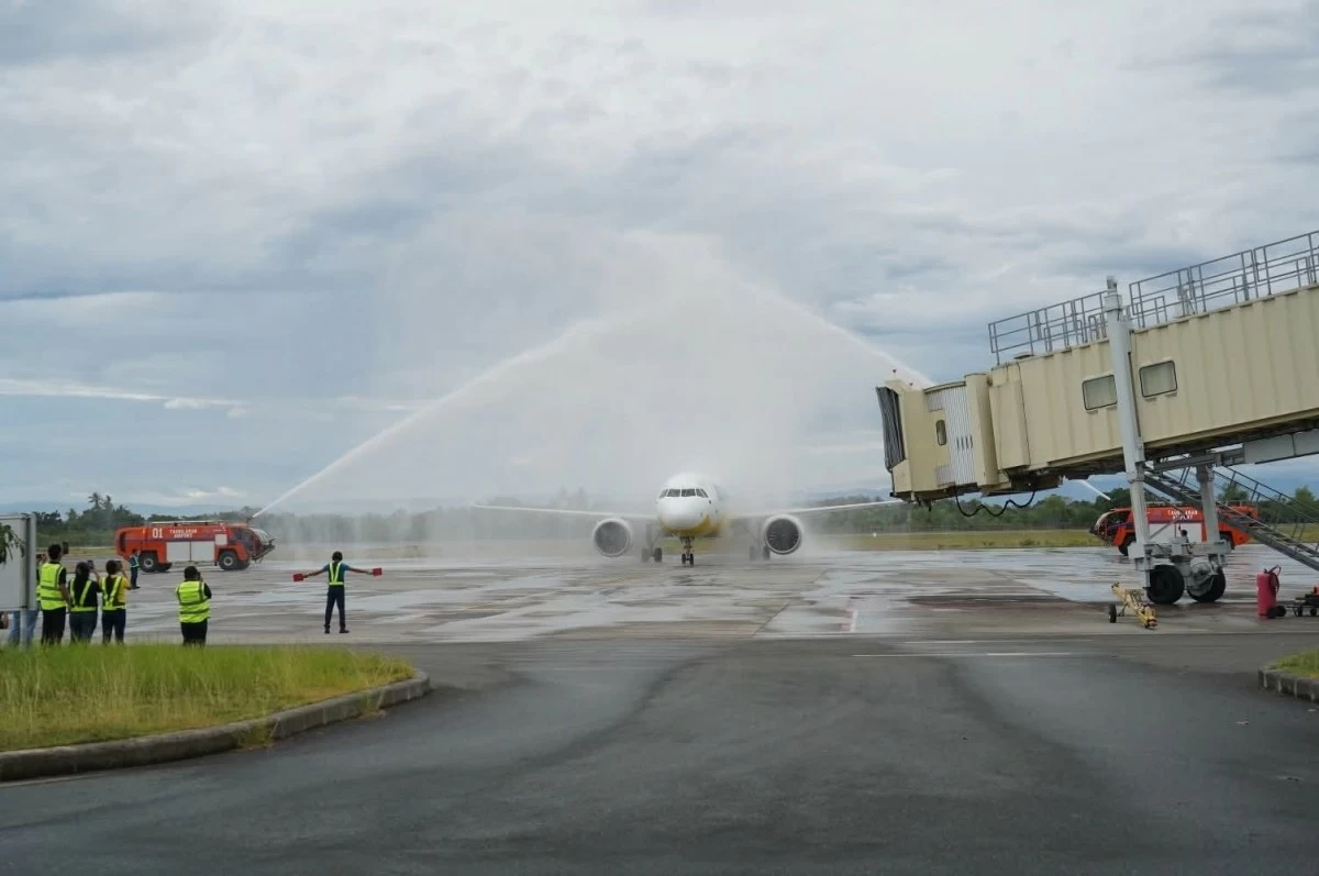 Bohol welcomes first direct charter flight from Japan
