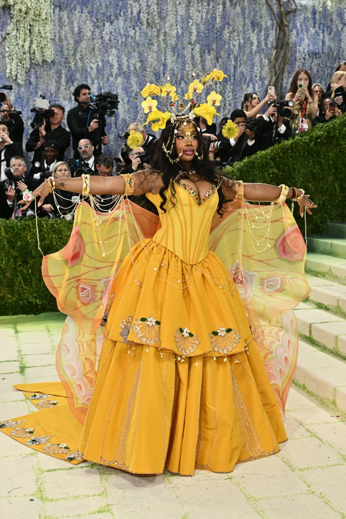 Sza in  Emily Adams Bode Aujla (Photo: Evan Agostini/Invision/AP)