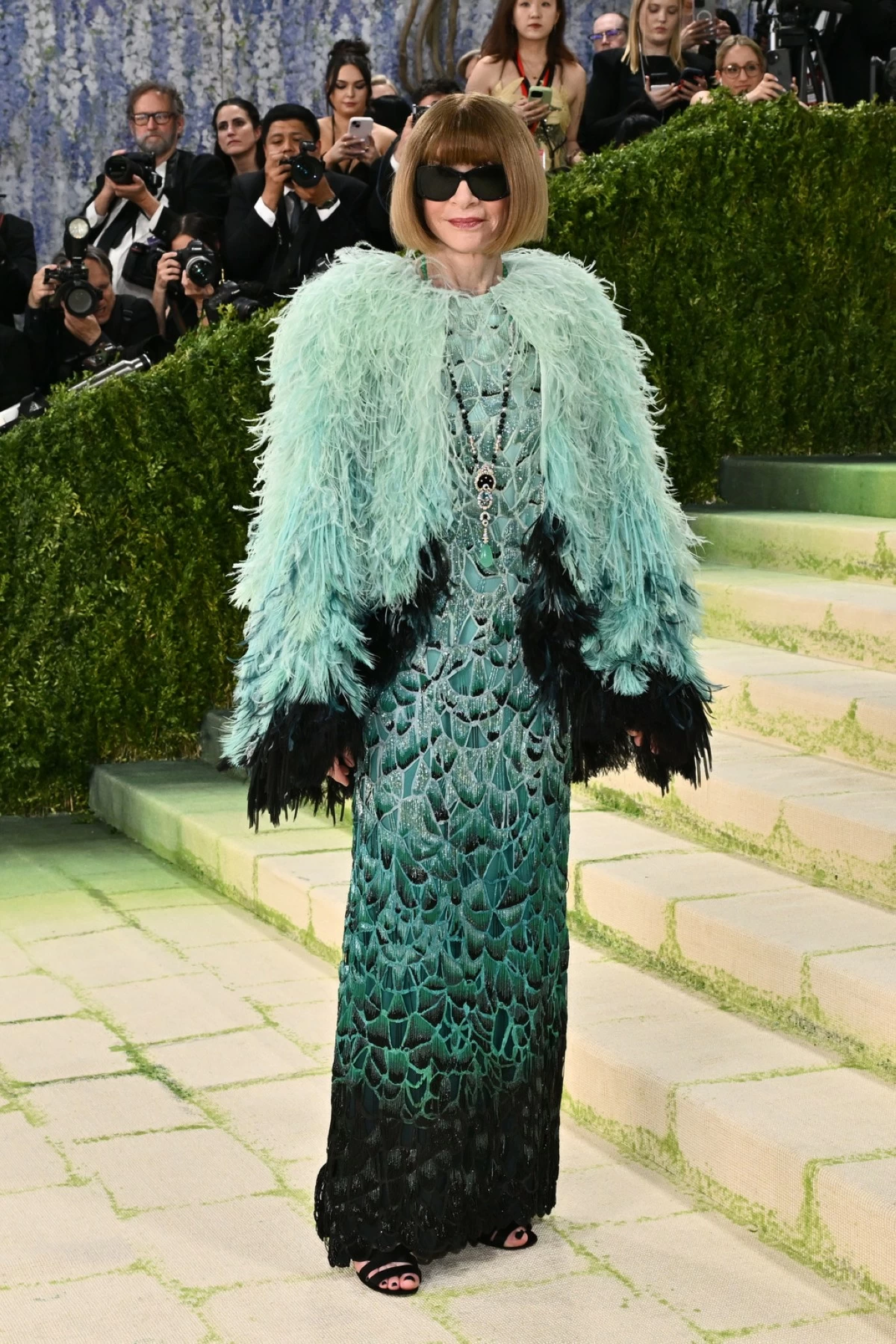Anna Wintour in Chanel (Photo: Evan Agostini/Invision/AP)