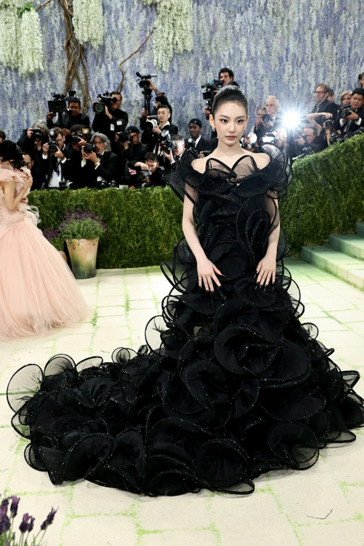 Aespa's Ningning attends the 2026 Met Gala celebrating 