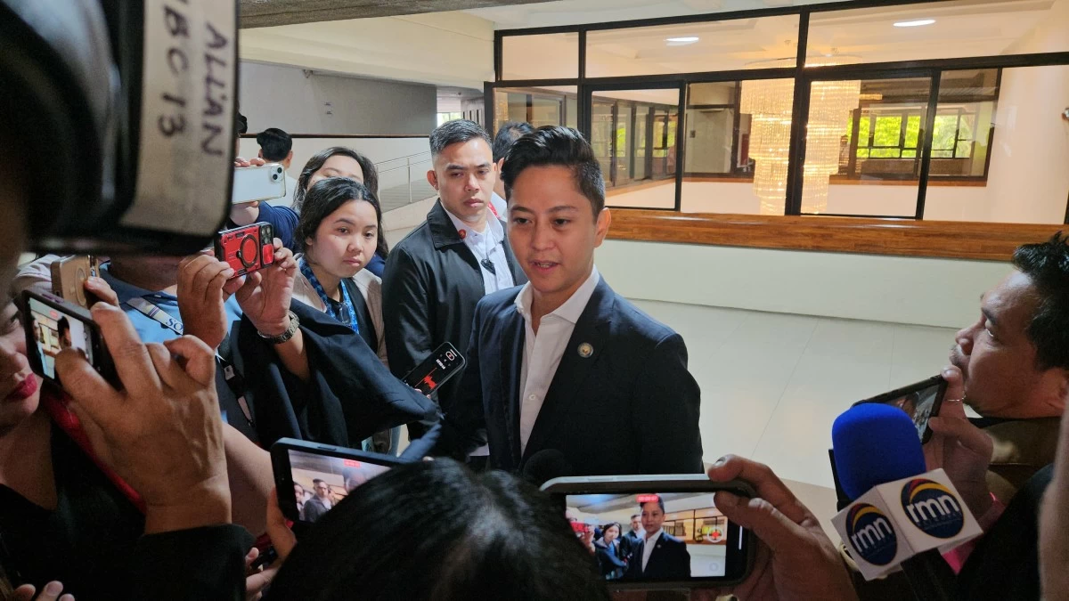 Ilocos Norte 1st district Rep. Sandro Marcos (Ellson Quismorio/ MANILA BULLETIN)
