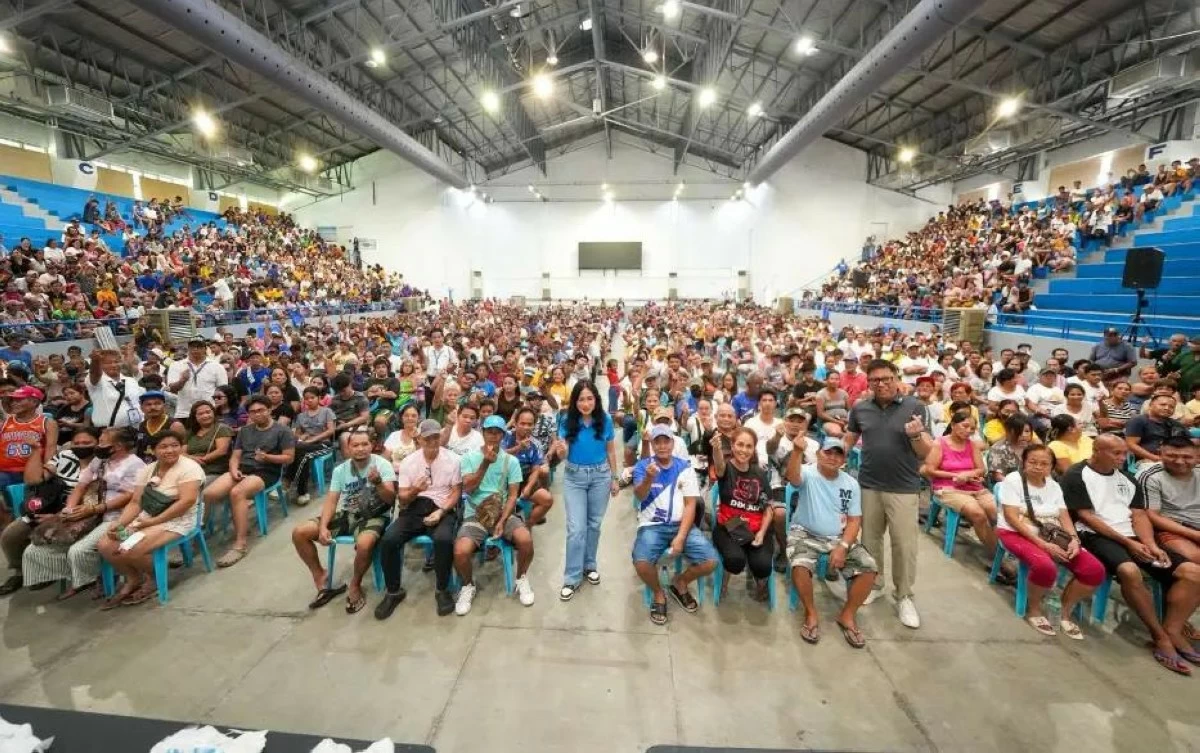 3,000 beneficiaries in Malabon City received 10 kilos of rice from LGU on Wednesday, May 6 (Photo from Malabon PIO)
