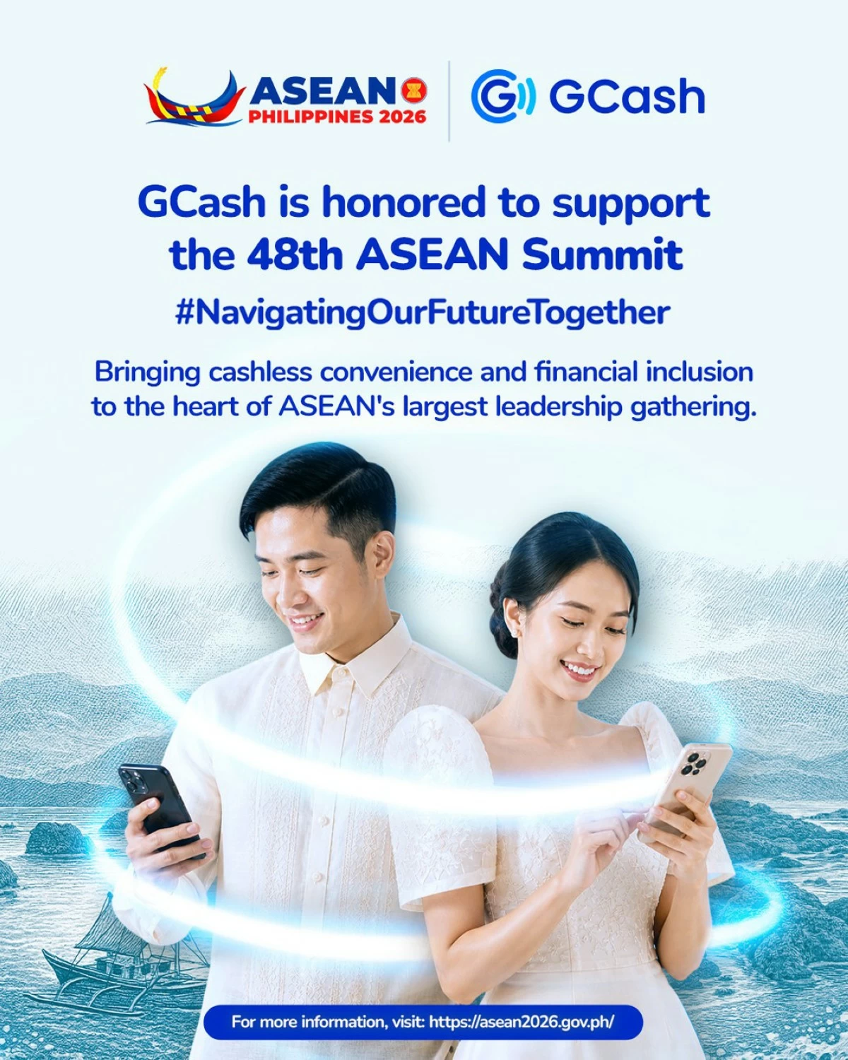 GCash joins ASEAN’s official partners to bring cashless convenience and financial inclusion at the heart of the largest ASEAN gathering in Cebu, the 48th ASEAN Summit.