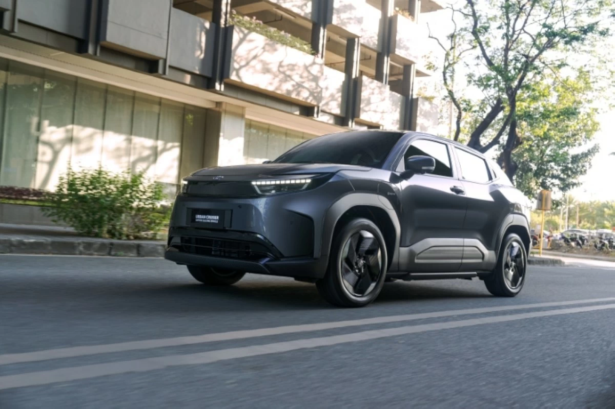 The Toyota Urban Cruiser EV