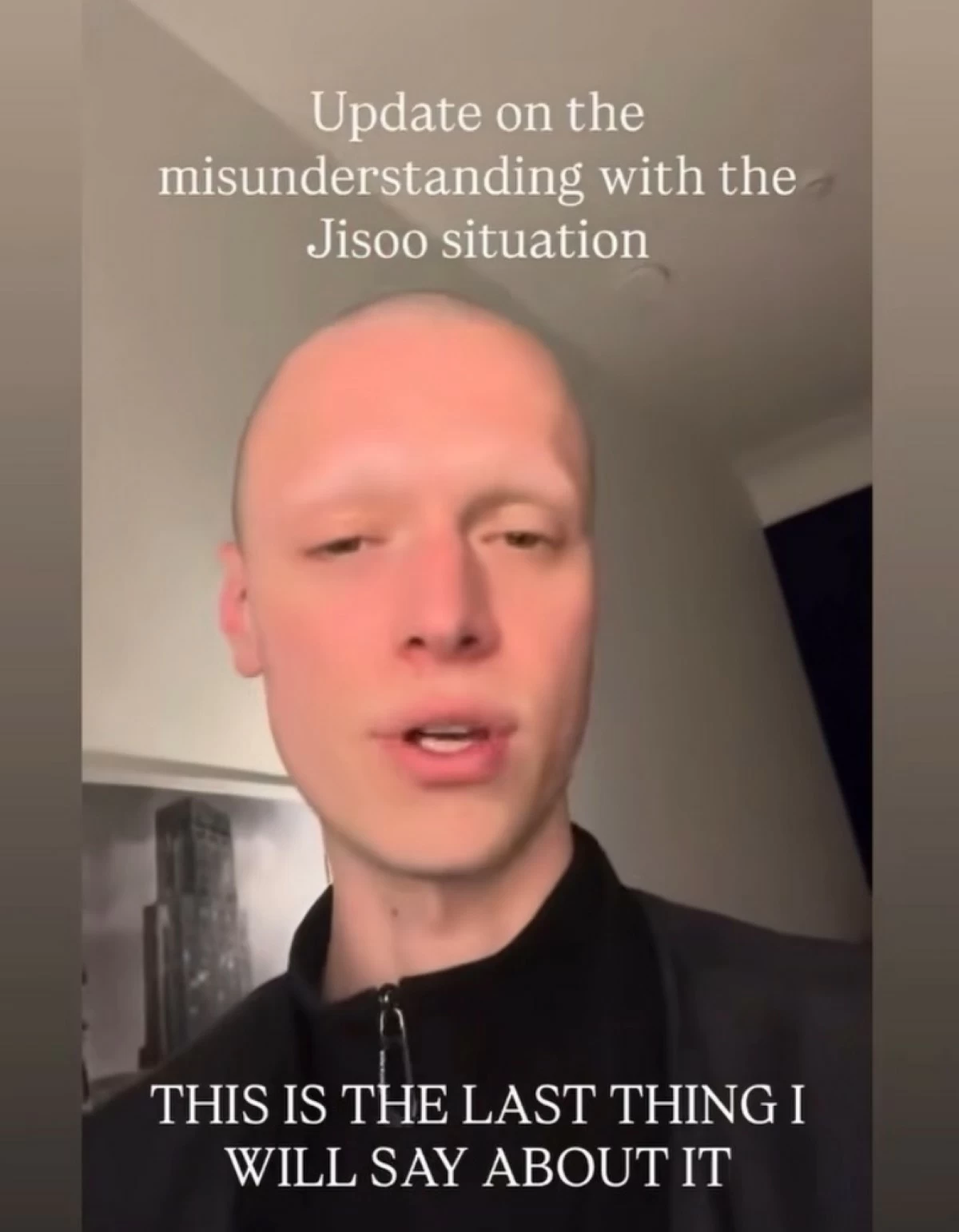Fashion designer Judassime (Screenshot from Judassime's Instagram Stories) 