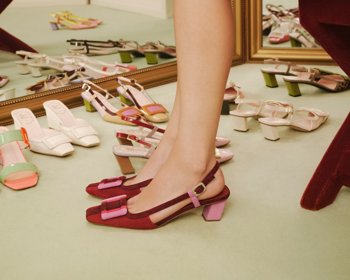 Belle Vivier slingback pumps (Photo: Roger Vivier)